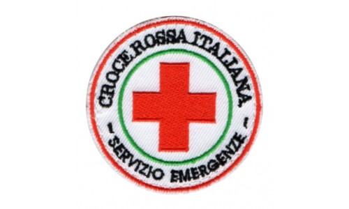 Patch Croce Rossa Italiana - Servizio Emergenze